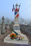 Monument après restauration par M.Maxime Godard - cantonnier du village 
